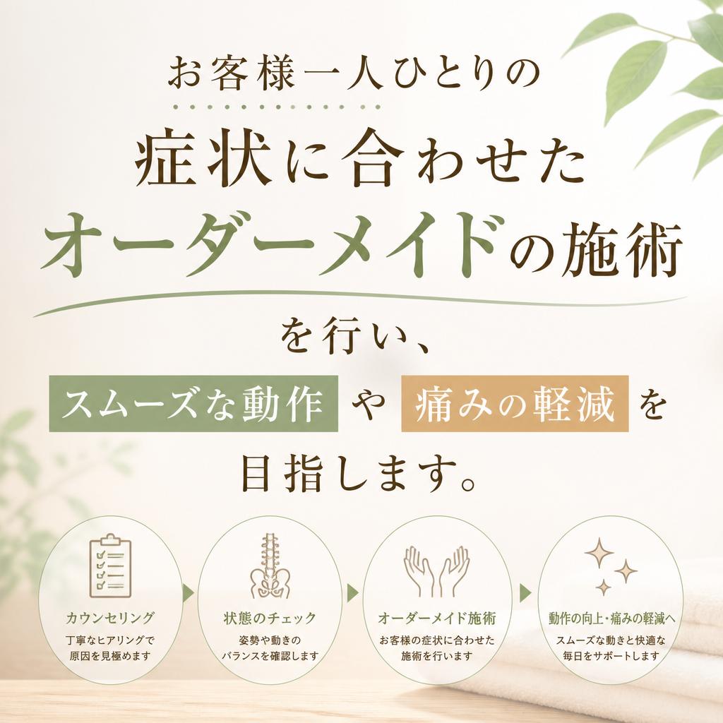 個別に合わせたリハビリテーション