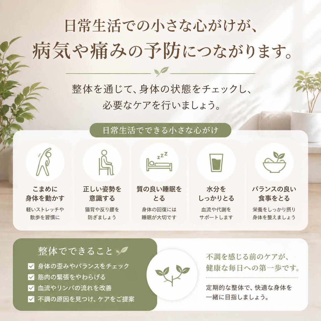 予防から始まる健康管理