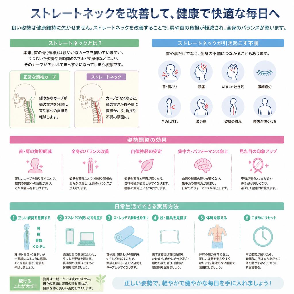 姿勢調整の重要性